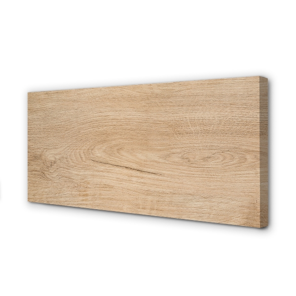 Pintura em tela Grãos e nós da madeira