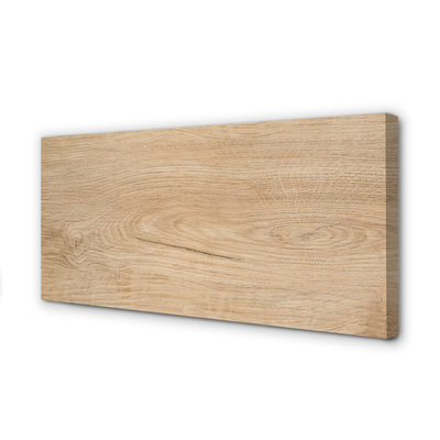 Pintura em tela Grãos e nós da madeira