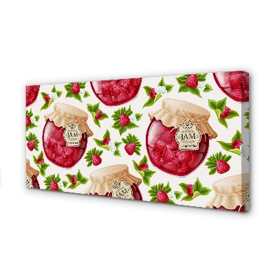 Quadro em tela Geleia de framboesa