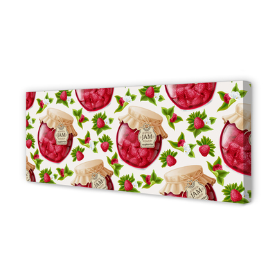 Quadro em tela Geleia de framboesa