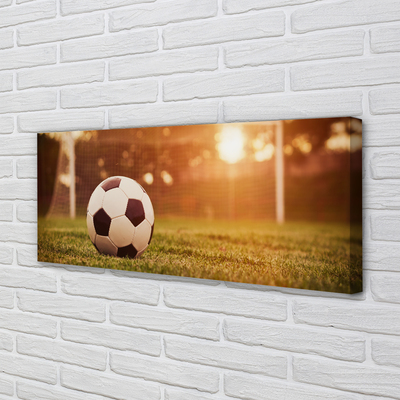 Quadro em tela Gol de sol de bola