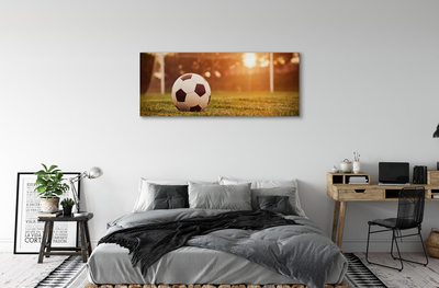 Quadro em tela Gol de sol de bola