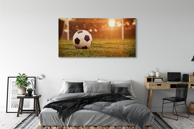 Quadro em tela Gol de sol de bola