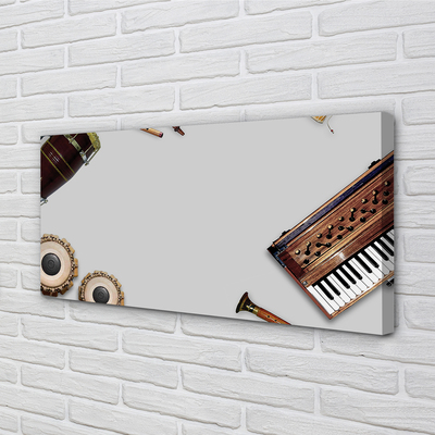 Quadro em tela Instrumentos