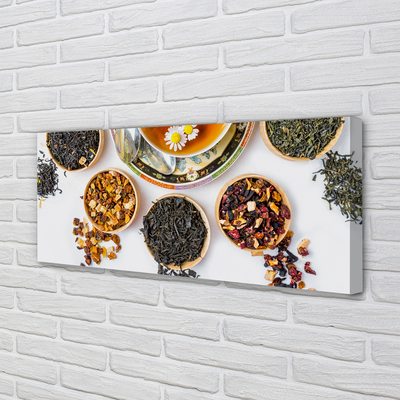 Pintura em tela Chá de ervas