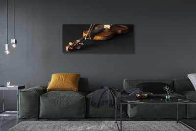 Pintura em tela Violino