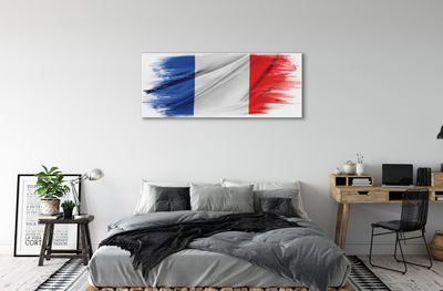 Pintura em tela Bandeira da França