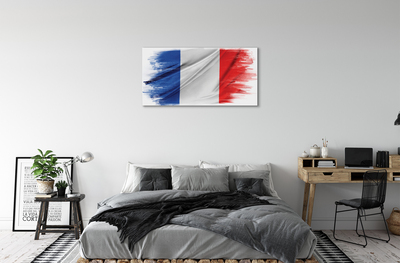 Pintura em tela Bandeira da França