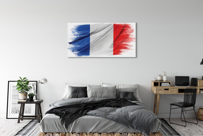 Pintura em tela Bandeira da França