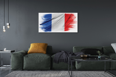 Pintura em tela Bandeira da França