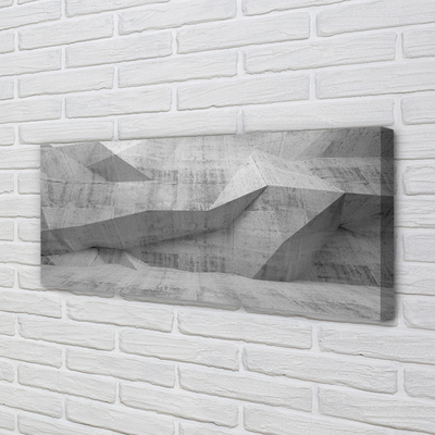 Pintura em tela Pedra concreto abstrato