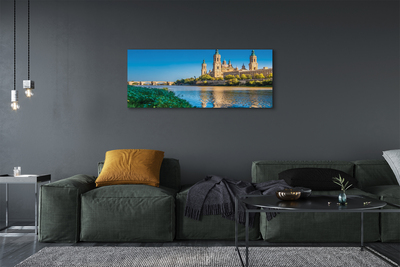 Quadro em tela Rio Catedral da Espanha