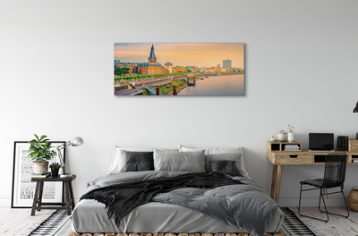 Quadro em tela Alemanha Sunrise River