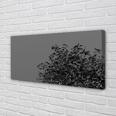 Quadro em tela Notas