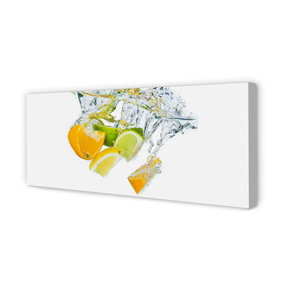Quadro em tela Água cítrica