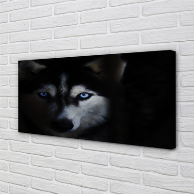Pintura em tela Olhos de lobo