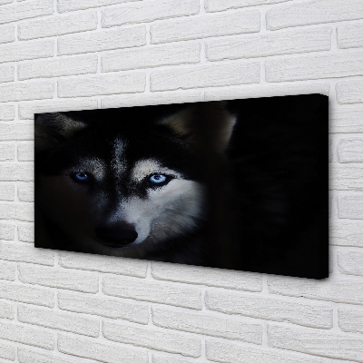 Pintura em tela Olhos de lobo
