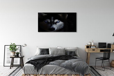 Pintura em tela Olhos de lobo