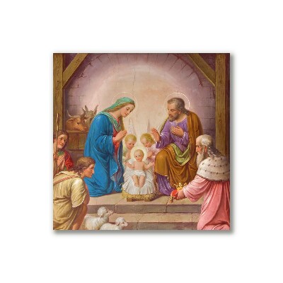 Quadro em tela Presépio Jesus