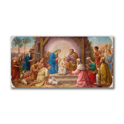 Quadro em tela Presépio Jesus
