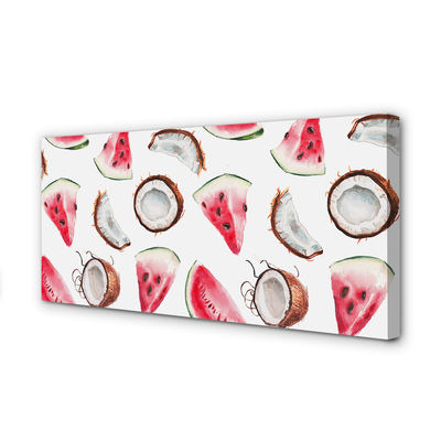 Quadro em tela Melancia de coco