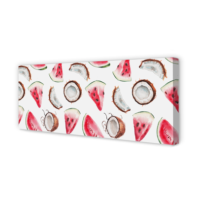Quadro em tela Melancia de coco