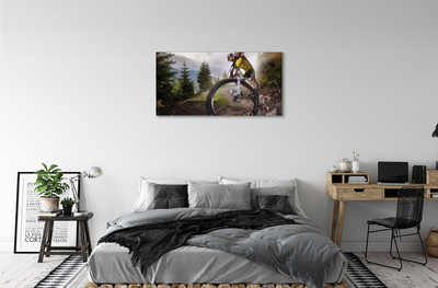 Quadro em tela Mountain Cloud Bike