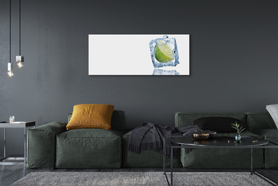 Pintura em tela Cubo de gelo de limão