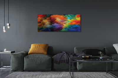 Quadro em tela Fractais 3D coloridos