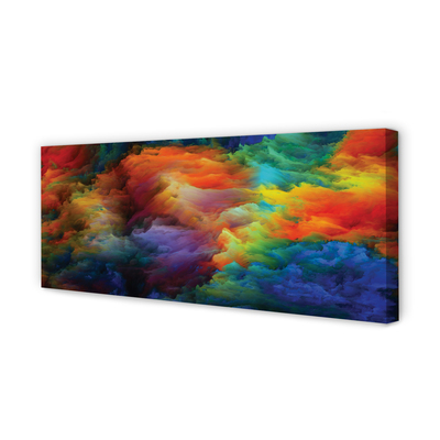 Quadro em tela Fractais 3D coloridos