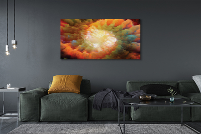 Pintura em tela Padrões fractais abstratos