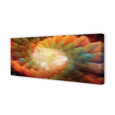 Pintura em tela Padrões fractais abstratos