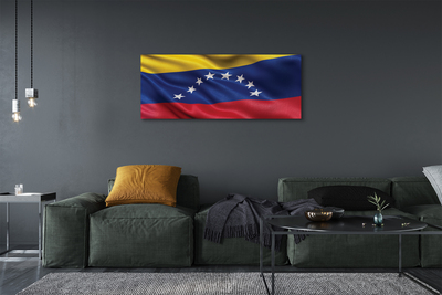 Pintura em tela bandeira venezuelana