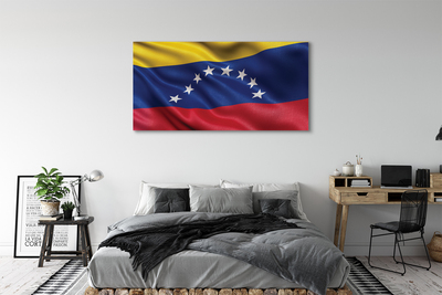 Pintura em tela bandeira venezuelana