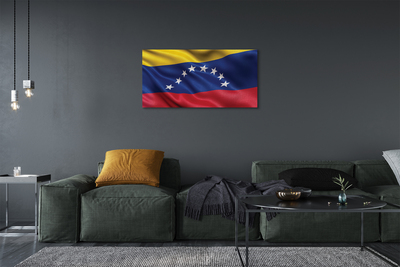 Pintura em tela bandeira venezuelana