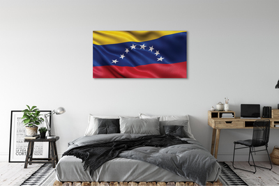 Pintura em tela bandeira venezuelana