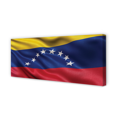 Pintura em tela bandeira venezuelana