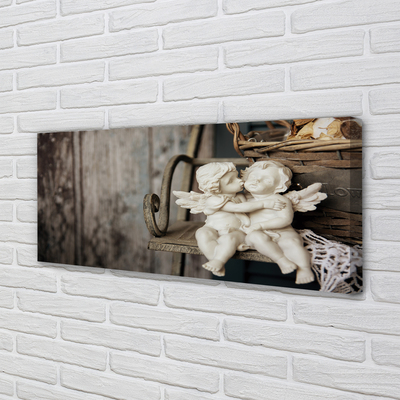 Quadro em tela Anjo Beijando