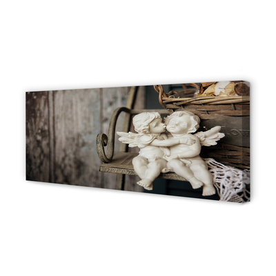 Quadro em tela Anjo Beijando