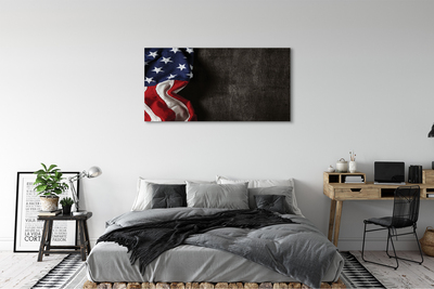 Quadro em tela Bandeira dos Estados Unidos