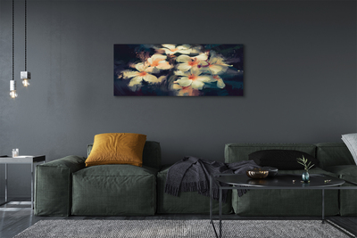 Quadro em tela Pintura de flores