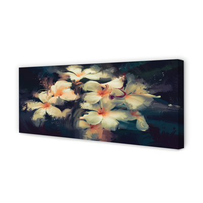 Quadro em tela Pintura de flores