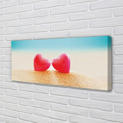 Pintura em tela Mar do Coração