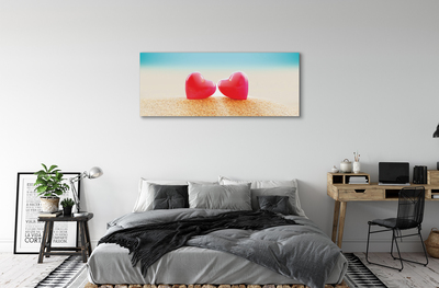 Pintura em tela Mar do Coração