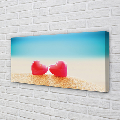 Pintura em tela Mar do Coração