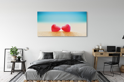 Pintura em tela Mar do Coração