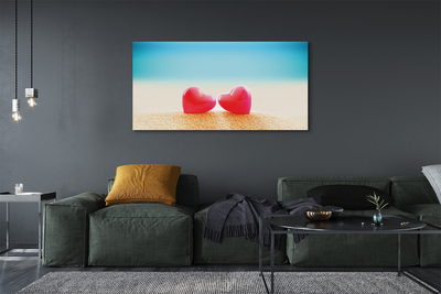 Pintura em tela Mar do Coração