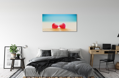 Pintura em tela Mar do Coração