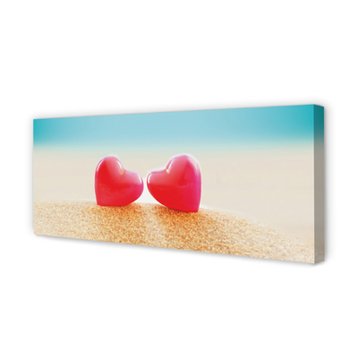 Pintura em tela Mar do Coração