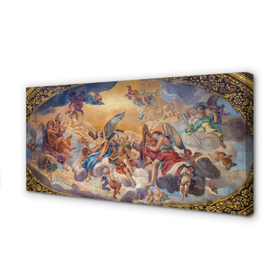 Quadro em tela Pintura de Anjos de Roma